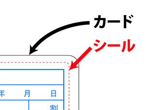 裏面シール