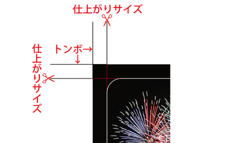 カードデータ作成「塗り足し」のご説明